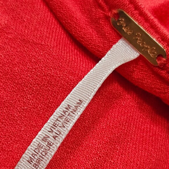 NWT Free People Lakeside Ruched Slit Dress Color Bella Rose Size Large - Picture 10 of 12